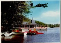 25364 W2205 Bokel b Elmshorn FOTO KEINE AK Cafe am Mühleteichsee, Treetboot, Ruderboot