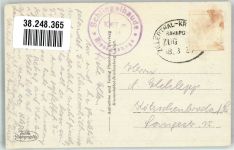 Schlingelbaude Winter Hüttenstempel Bahnpost Zillerthal