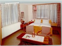 54486 W5556 Mülheim (Mosel) FOTO KEINE AK Forellenhof Innenaufnahme Doppelzimmer