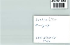 23730 W2430 Rettin FOTO KEINE AK Minigolf