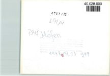 75339 W7545 Höfen an der Enz FOTO KEINE AK Luftaufnahme