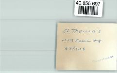 54655 W5524 St Thomas , Eifel FOTO KEINE AK Ortsansicht
