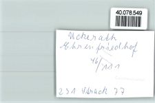 53773 W5202 Dahlhausen b Uckerath FOTO KEINE AK Ehrenfriedhof