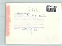77960 W7633 Schönberg , Kr Lahr, Schwarzw FOTO KEINE AK DB Heim