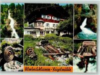 83471 W8246 Marktschellenberg - Almbachklamm Marmor-Kugelmühle Wasserfall Mehrfachaufnahme