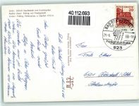 83451 W8235 Piding - Schloß Staufeneck mit Hochstaufen Piding mit Predigtstuhl Petersplatz und Staufen