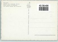 40100 Bologna - Schiefe Türme - Scanstrich