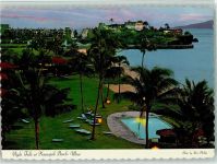 Lahaina - Night falls at Kaanapali Beach