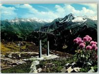 6292 Finkenberg - Finkenberger Almenbahnen Blick gegen Brandbergkolm Zillergrund Ahornspitze AKU2