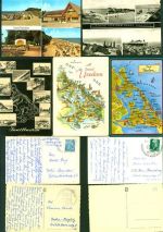 17406 O2250 Usedom Kleinposten bis 20 Lot mit 13 AK, ca. 1950-1968; überwiegend gute Erhaltung, größtenteils gelaufen