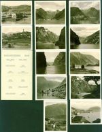 FOTO KEINE AK Lot mit 12 Kleinfotos vollständiges Set in Original Mappe; gute Erhaltung
