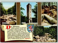 64686 W6147 Reichenbach , Odenw - Felsenmeer Ohly-Turm Riesensäule