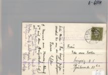 07907 O6551 Burgk KEINE AK Landpoststempel