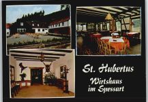 97840 W8771 Windheim b Hafenlohr - St.Hubertus Wirtshaus