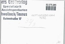 74722 W6967 Hettigenbeuern - Foto-Karte