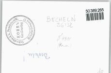 56132 W5409 Becheln - Foto-Karte, Restaurant