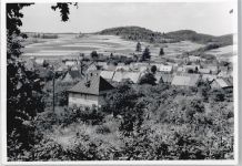 35708 W6342 Niederroßbach , Dillkr - Feld Haus Baum
