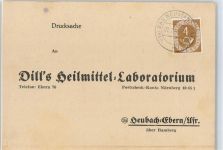 96106 W8603 Ebern - Dill's Heilmittel Drucksache