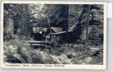 01855 O8361 Hinterhermsdorf - Gaststätte Bootstation Obere Schleuse