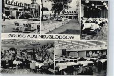 16775 O1431 Neuglobsow - Erholungszentrum Kultursaal Bar Fußgänger
