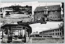 34471 W3549 Volkmarsen - Schwimmbad Pavillon Haus Sprungbrett