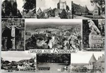 48455 W4444 Bad Bentheim - Schloss Denkmal Teich Schwan Fliegeraufnahme