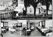 37186 W3413 Moringen - Restaurant Cafe zum Bahnhof Baum Auto Tisch Stuhl
