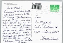 49808 W4450 Lingen (Ems) - Brunnen Markt Fußgänger Baum Haus Kirche