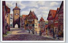 Rothenburg , Plönlein AKU2 Marschall, V. Gebrauchsspuren