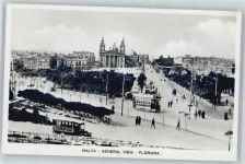 Floriana - Panorama Straßenbahn