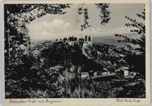 54614 W5544 Schönecken - Panorama Burg Berg
