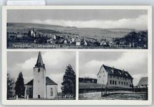 56479 W5439 Neunkirchen , Westerw - Landpostsempel 22b, Hermann Kunz, Lebensmittel-Feinkost