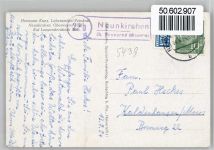 56479 W5439 Neunkirchen , Westerw - Landpostsempel 22b, Hermann Kunz, Lebensmittel-Feinkost