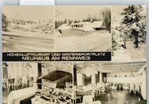 98724 O6420 Neuhaus am Rennweg - Höhenluftkurort und Wintersportplatz