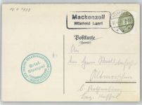 36088 W6418 Mackenzell - Landpoststempel