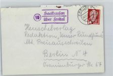 01705 O8210 Freital KEINE AK Landpoststempel Saalhausen