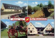 59597 W4782 Bad Westernkotten - Haus Lünig, Saline, Haus Fredegras, Brücke