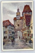 Rothenburg , Röderbogen Mutter, K.