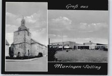 37186 W3413 Moringen - Kirche, Schule
