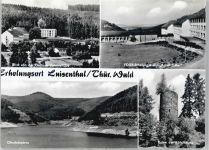 99885 O5806 Luisenthal , Thür - Gothaer Vereinshütte, Talsperre, Ruine, FDGB-Erholungsheim Adolf Deter