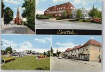 49685 W4593 Emstek - Kirche, Schule, Siedlung