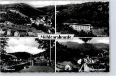58762 W5990 Mühlenrahmede - Kriegerdenkmal , Berghaus , Rotenschlade