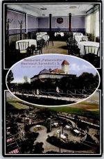 02730 O8705 Ebersbach /Sa. Gebrauchsspuren Restaurant Felsenmühle
