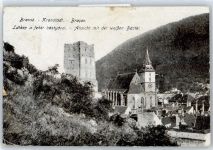 Kronstadt Brasov Gebrauchsspuren weiße Bastei