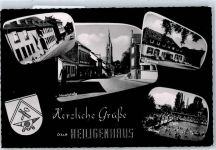 42579 W5628 Heiligenhaus b Velbert - Hauptstraße, Postamt, Schwimmbad, Parkhaus