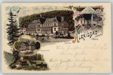 06493 O4301 Alexisbad - Hotel Försterling, Badehaus, Herzogliche Villa