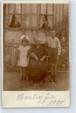 37412 W3420 Herzberg am Harz - Familie , Foto-Karte