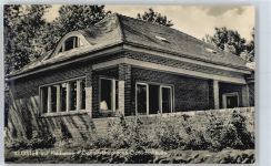 18565 O2346 Kloster , Hiddensee - Gerhart-Hauptmann-Gedächtnishalle