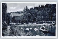 40472 W4030 Ratingen - Gaststätte Auermühle im Angertal, Schwan