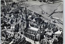 71400 Autun - Fliegeraufnahme, Basilika
